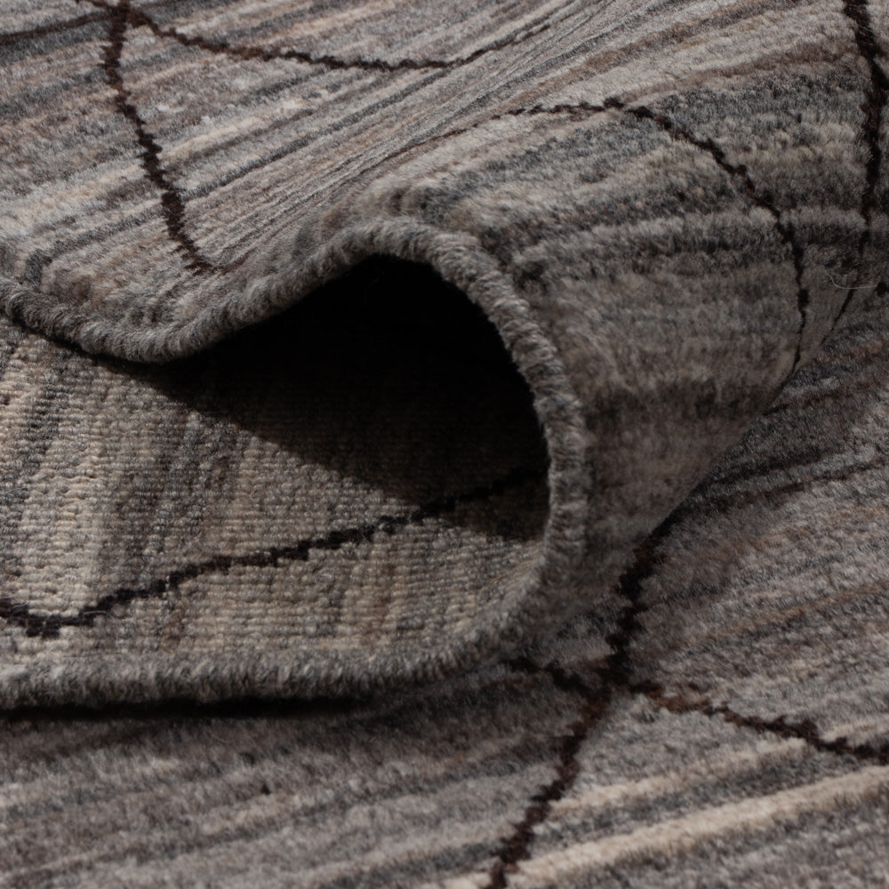 Berber Rug - 297 x 199 cm - dark grey