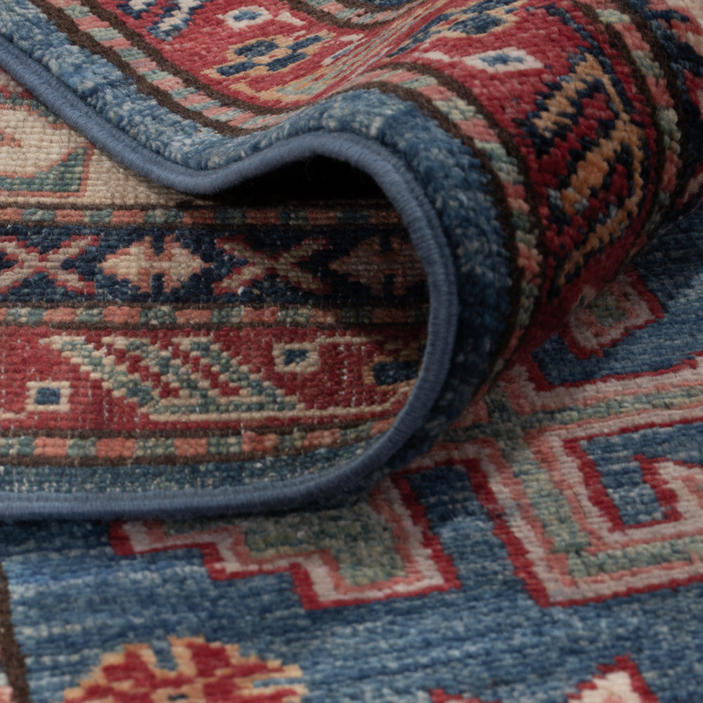 Ziegler Teppich - Kazak - 295 x 202 cm - blau