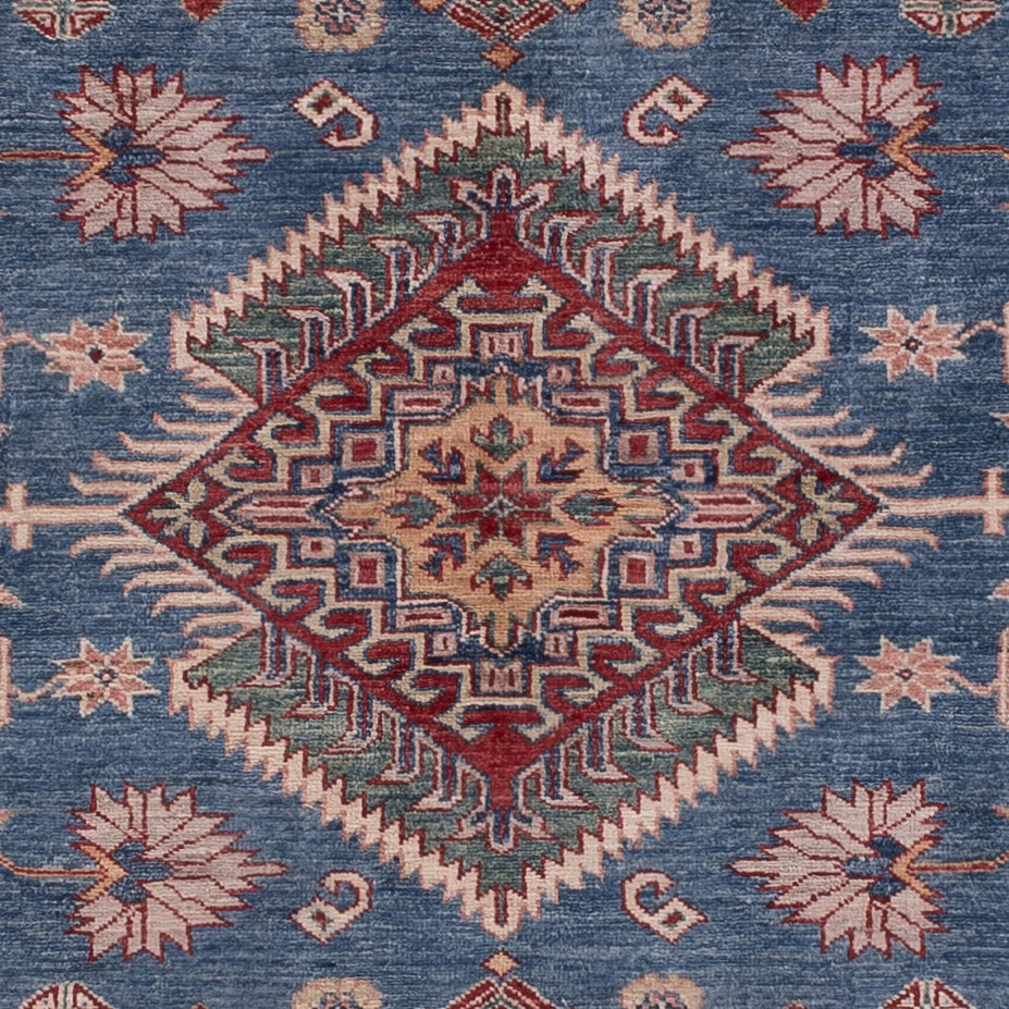 Ziegler Teppich - Kazak - 284 x 203 cm - blau