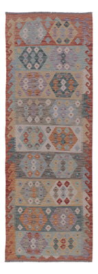 Runner Kelim Rug - Splash - 247 x 85 cm - multicolored