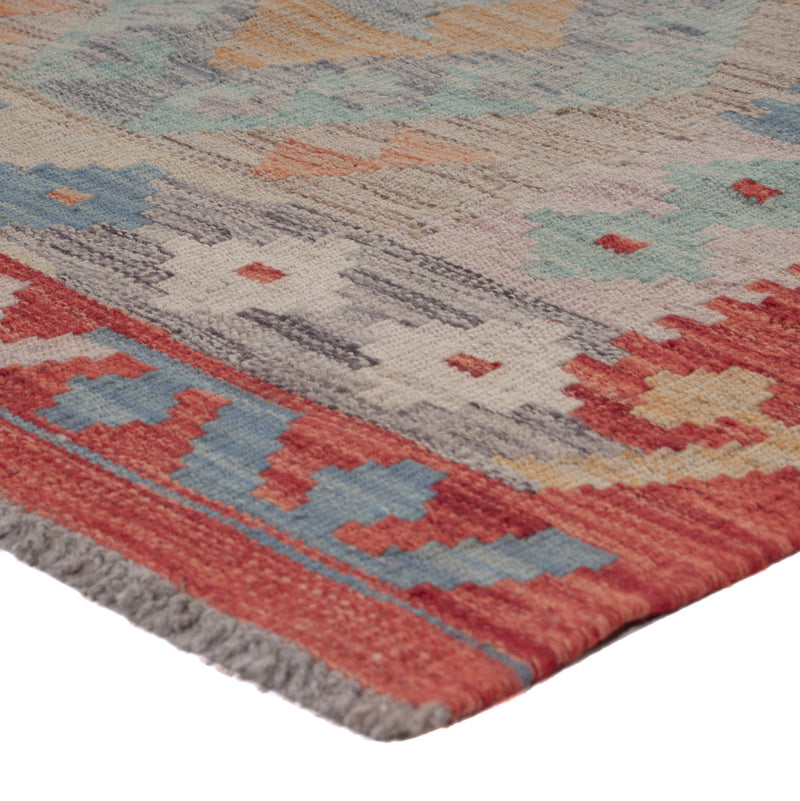 Runner Kelim Rug - Splash - 246 x 83 cm - multicolored