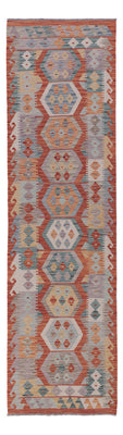 Runner Kelim Rug - Splash - 298 x 82 cm - multicolored