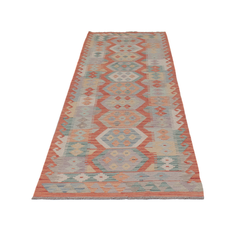 Runner Kelim Rug - Splash - 298 x 82 cm - multicolored