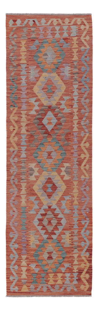 Runner Kelim Rug - Splash - 247 x 80 cm - multicolored