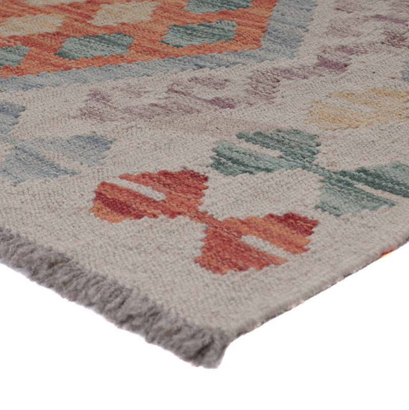 Runner Kelim Rug - Splash - 240 x 80 cm - multicolored