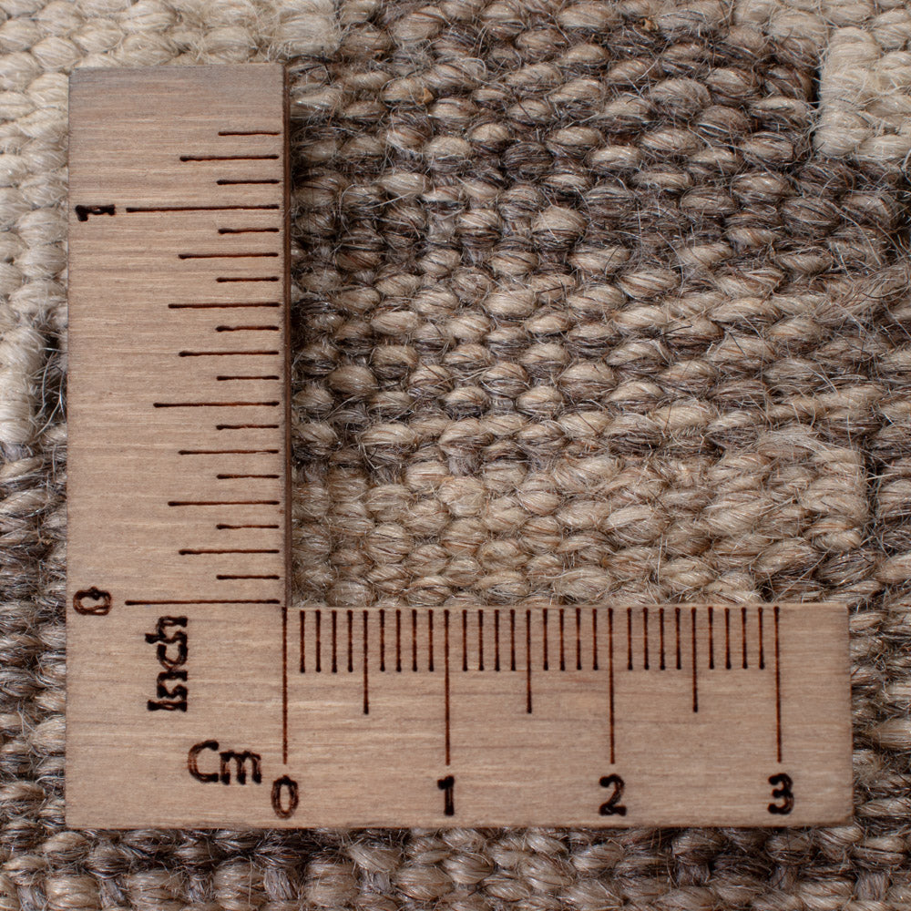 Runner Kelim Rug - Splash - 242 x 85 cm - dark grey