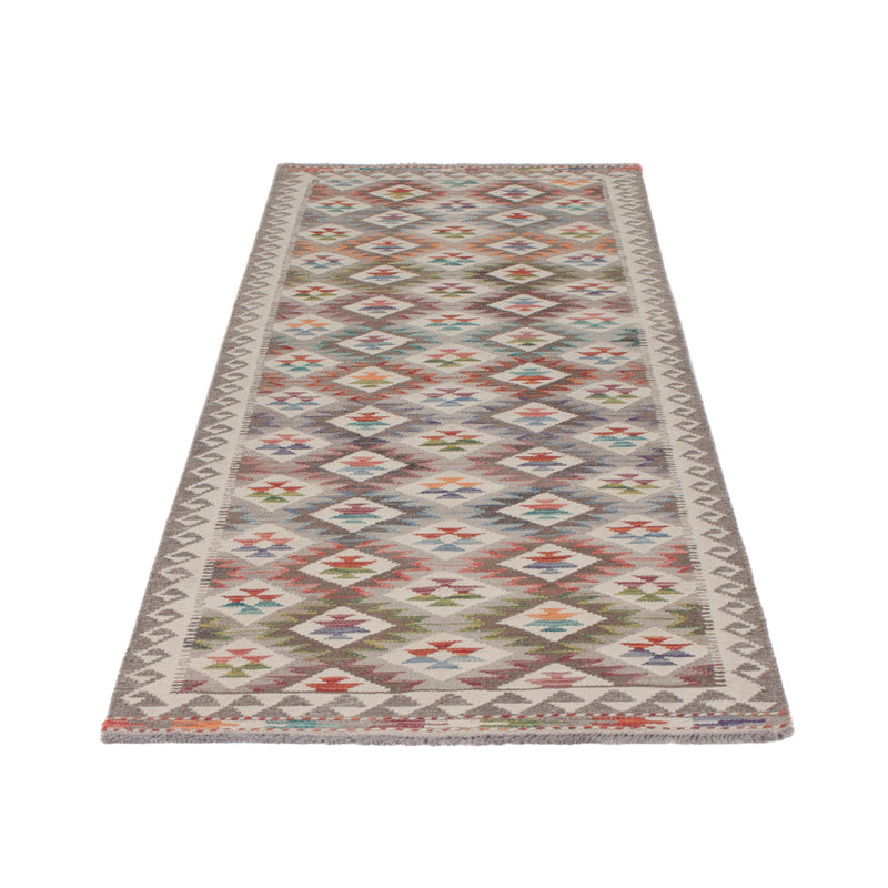 Runner Kelim Rug - Splash - 249 x 84 cm - multicolored