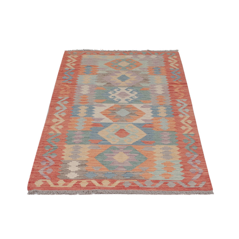 Runner Kelim Rug - Splash - 200 x 80 cm - multicolored