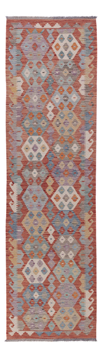 Runner Kelim Rug - Splash - 295 x 82 cm - multicolored