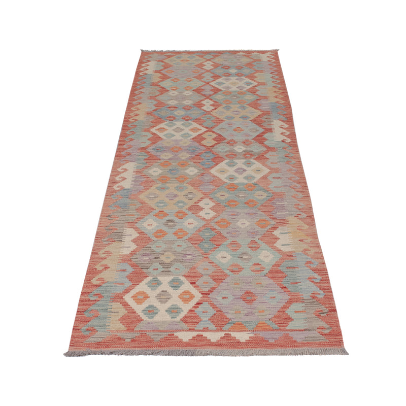Runner Kelim Rug - Splash - 295 x 82 cm - multicolored