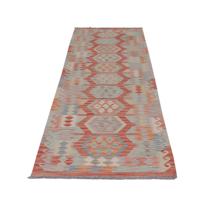 Runner Kelim Rug - Splash - 295 x 80 cm - multicolored