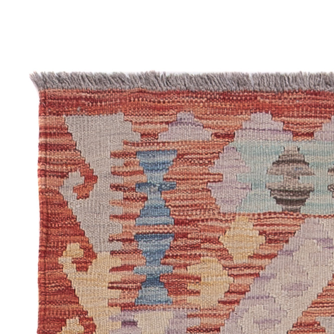 Runner Kelim Rug - Splash - 294 x 78 cm - multicolored