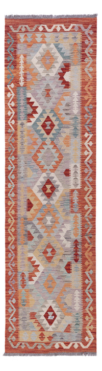 Runner Kelim Rug - Splash - 290 x 79 cm - multicolored