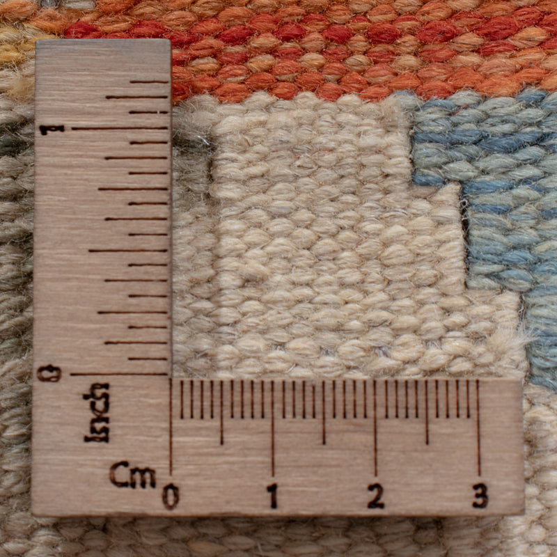 Runner Kelim Rug - Splash - 290 x 79 cm - multicolored