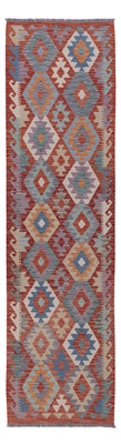 Runner Kelim Rug - Splash - 299 x 83 cm - multicolored