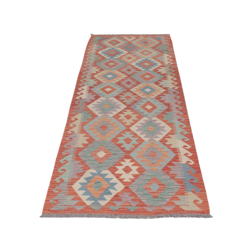 Runner Kelim Rug - Splash - 299 x 83 cm - multicolored