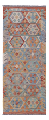 Runner Kelim Rug - Splash - 199 x 79 cm - multicolored