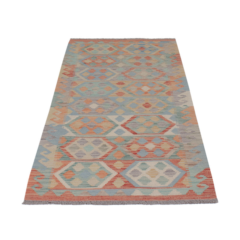 Runner Kelim Rug - Splash - 199 x 79 cm - multicolored