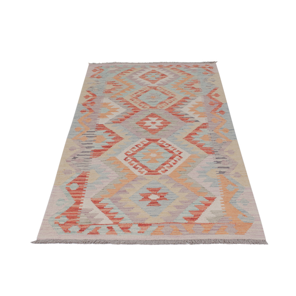 Runner Kelim Rug - Splash - 197 x 80 cm - multicolored