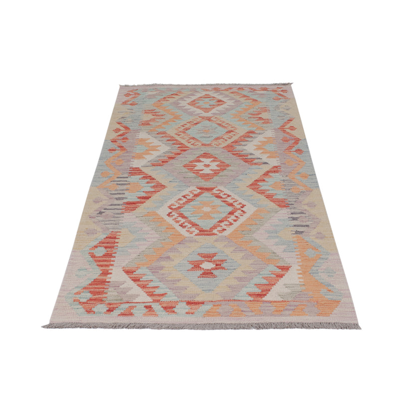 Runner Kelim Rug - Splash - 197 x 80 cm - multicolored