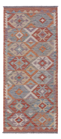 Runner Kelim Rug - Splash - 195 x 82 cm - multicolored