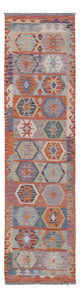 Kilim Maimana Rug 283x76cm - Wool Rug