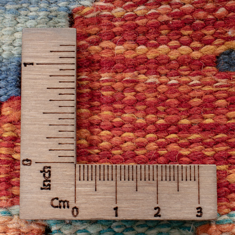 Runner Kelim Rug - Splash - 280 x 79 cm - multicolored