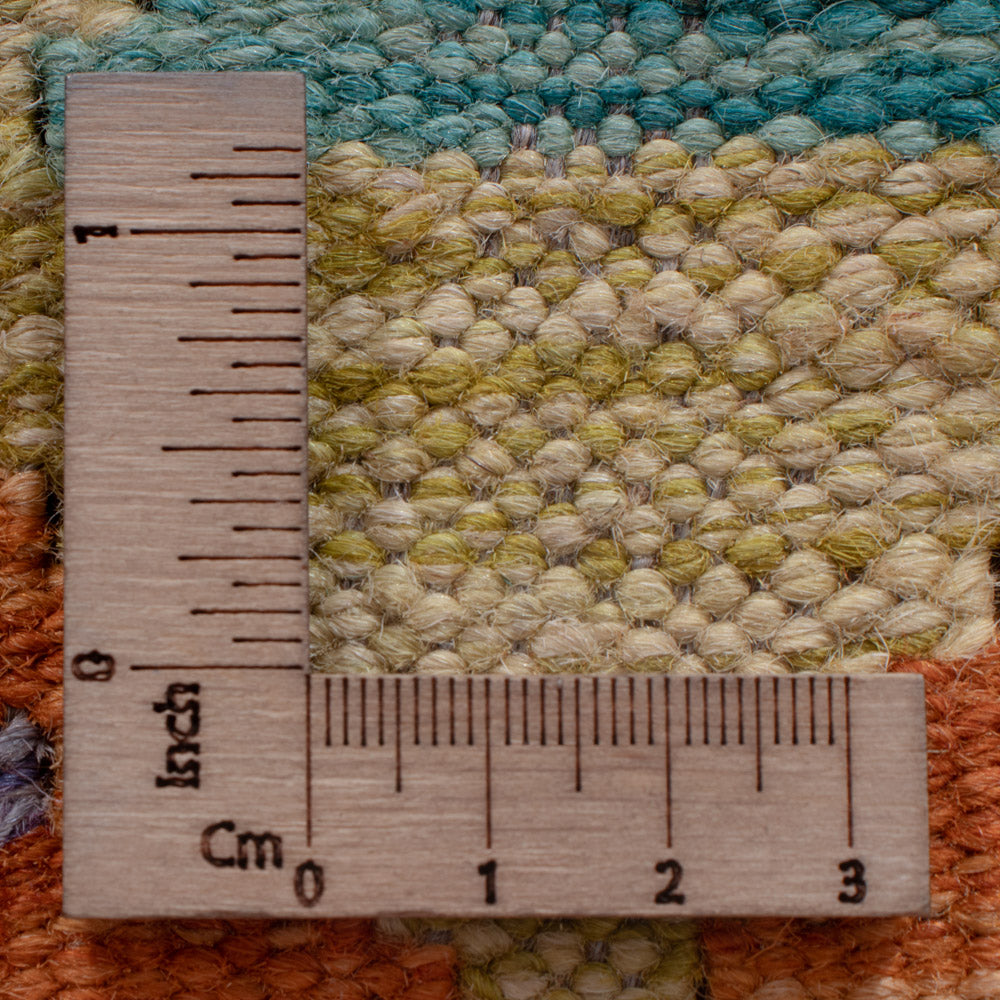 Runner Kelim Rug - Splash - 297 x 75 cm - multicolored