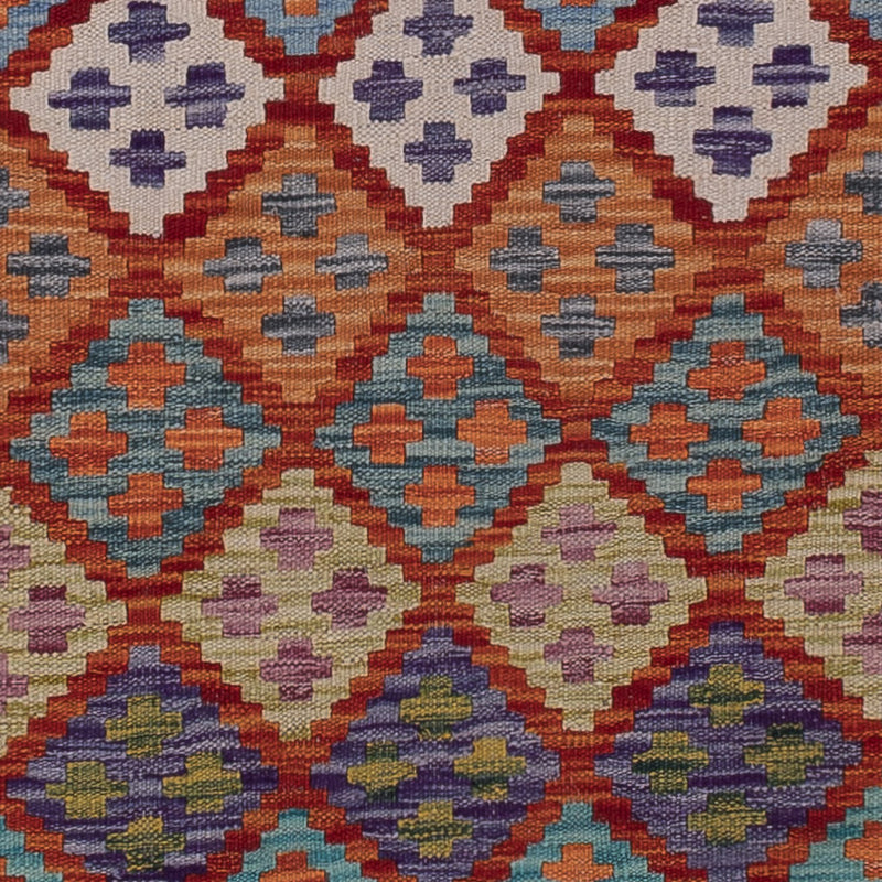 Runner Kelim Rug - Splash - 294 x 81 cm - multicolored