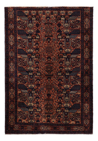 Belutsch Rug - 176 x 119 cm - dark red