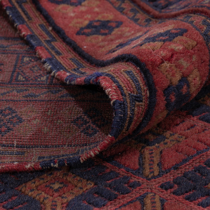 Kelim Rug - Oriental - 193 x 148 cm - dark red