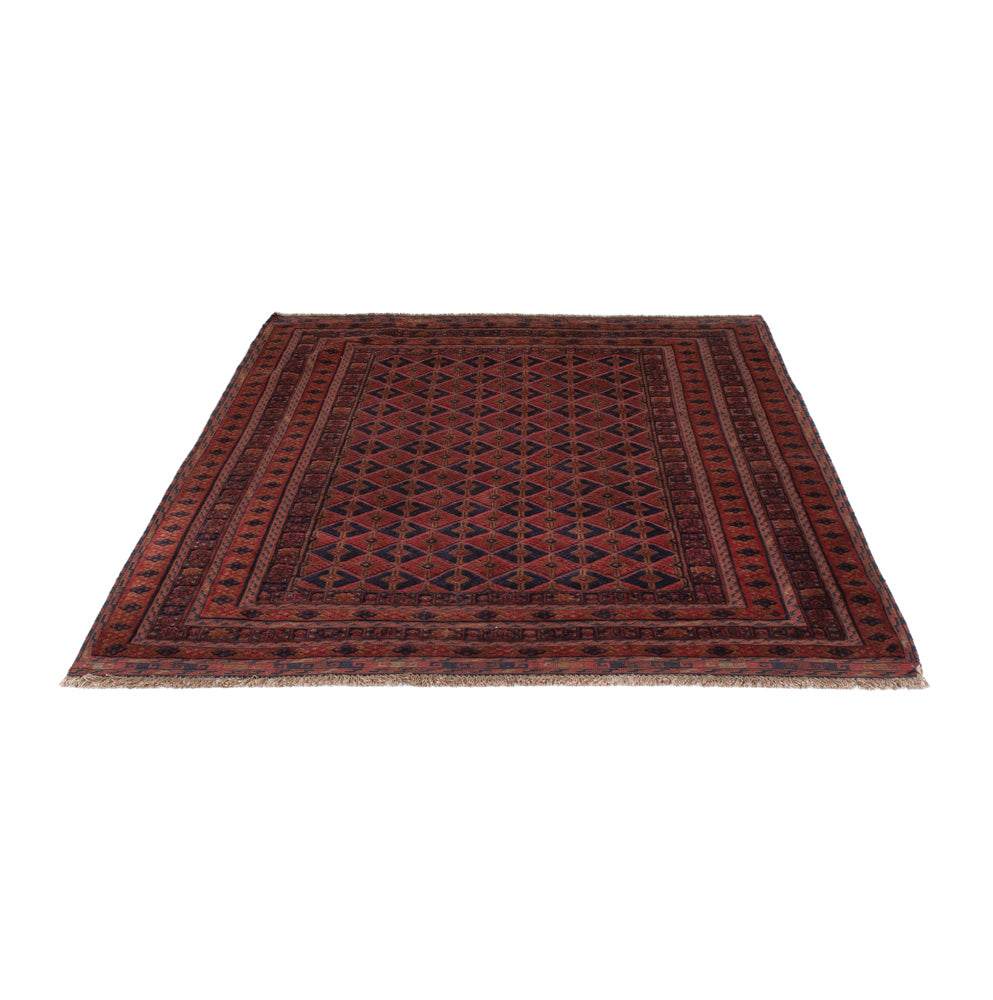 Kelim Rug - Oriental - 193 x 148 cm - dark red