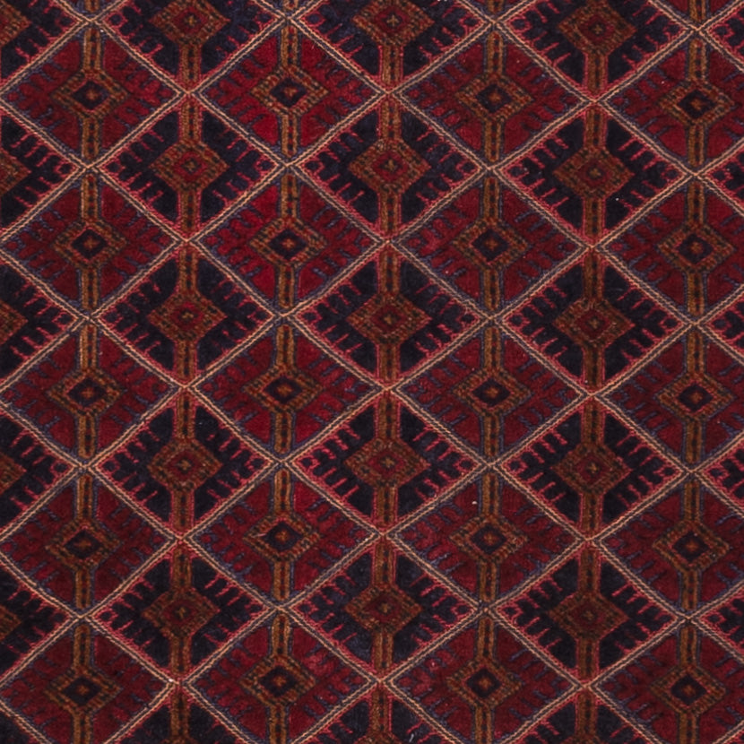 Kelim Rug - Oriental - 191 x 150 cm - dark red