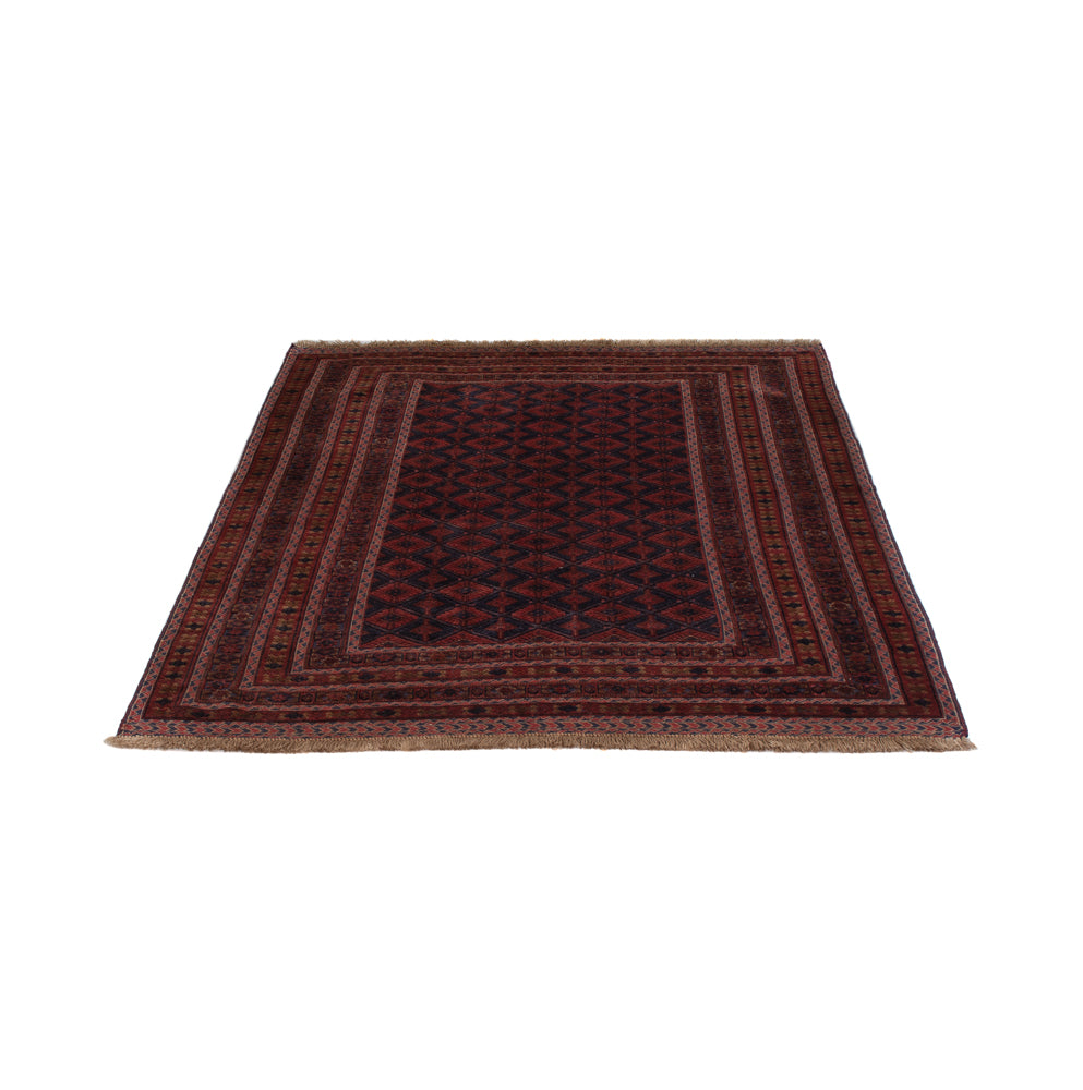 Kelim Rug - Oriental - 198 x 155 cm - dark red