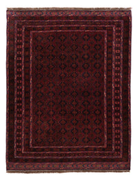 Kelim Rug - Oriental - 194 x 152 cm - dark red