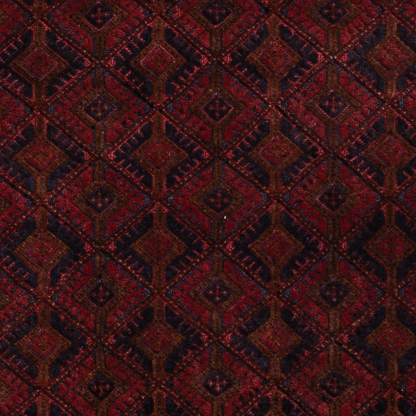 Kelim Rug - Oriental - 194 x 152 cm - dark red