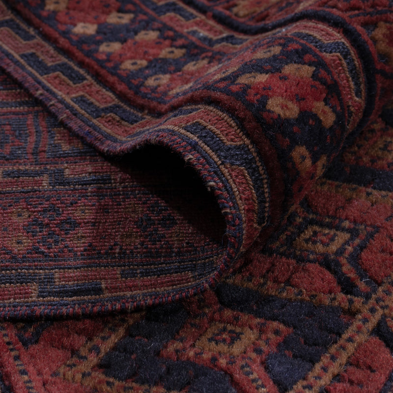 Kelim Rug - Oriental - 196 x 156 cm - dark red