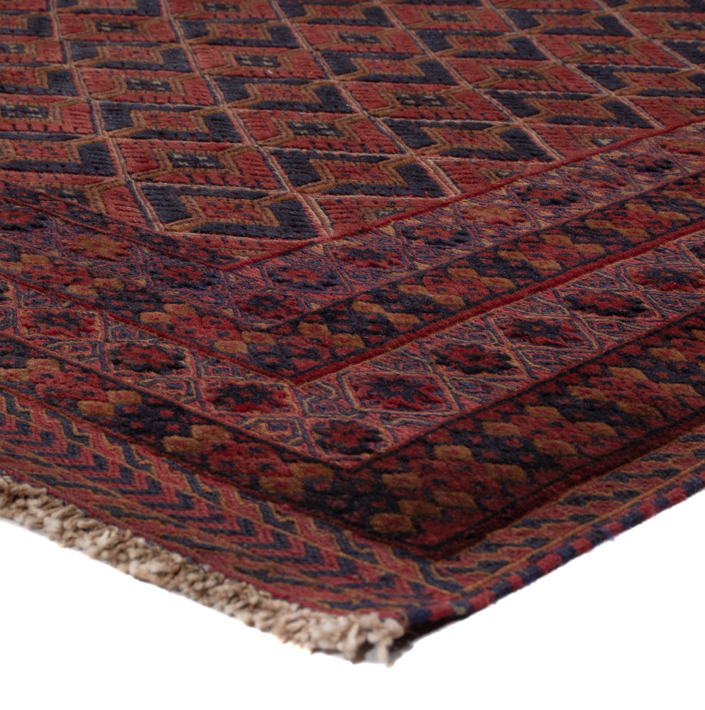 Kelim Rug - Oriental - 191 x 155 cm - dark red