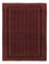 Kelim Rug - Oriental - 196 x 156 cm - dark red