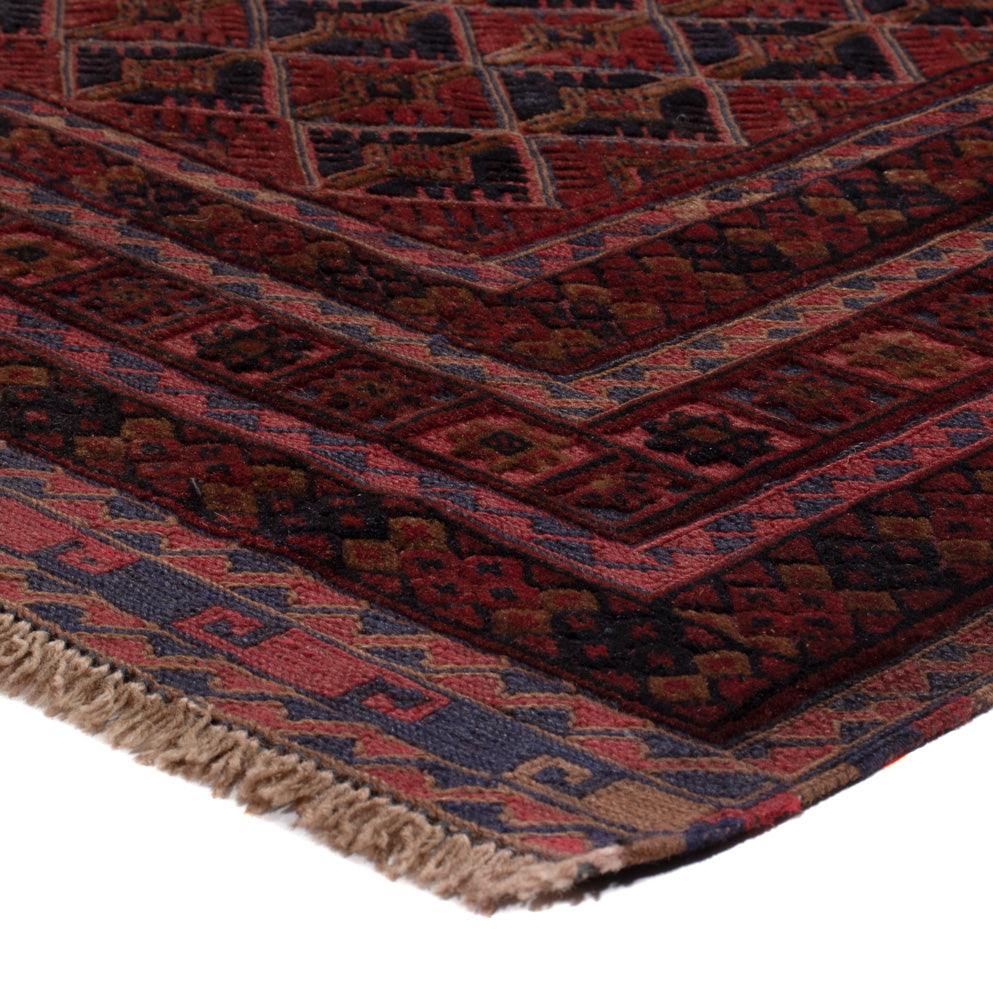 Kelim Rug - Oriental - 195 x 164 cm - dark red