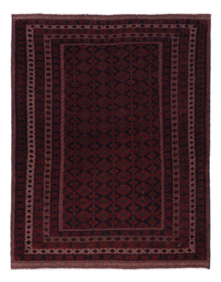 Kelim Rug - Oriental - 198 x 160 cm - dark red