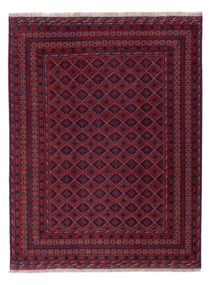Kelim Rug - Oriental - 205 x 152 cm - dark red
