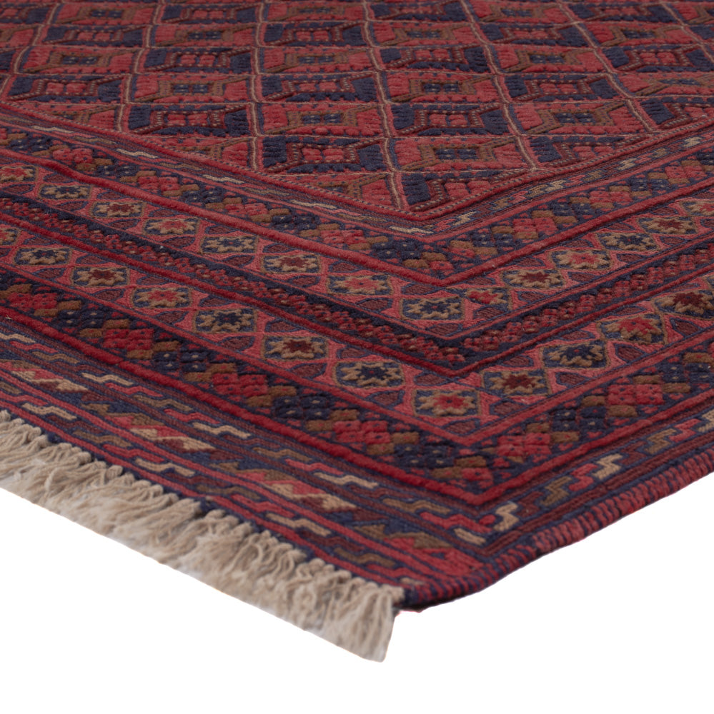 Kelim Rug - Oriental - 205 x 152 cm - dark red