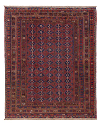 Kelim Rug - Oriental - 194 x 156 cm - dark red