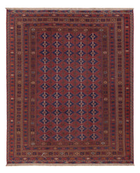 Kelim Rug - Oriental - 194 x 156 cm - dark red