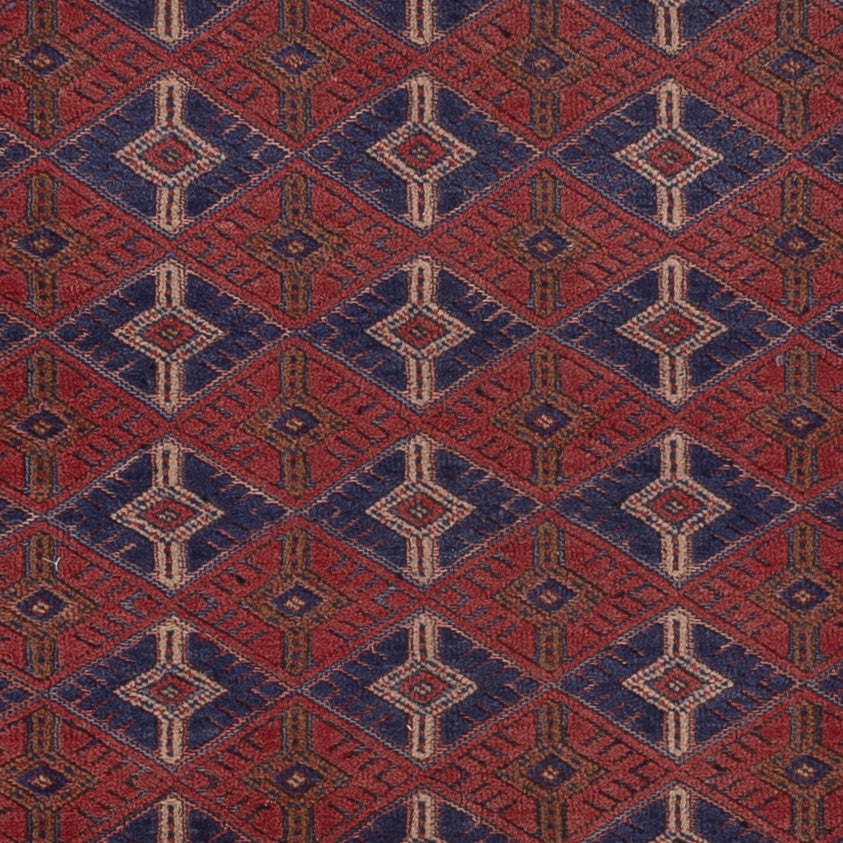 Kelim Rug - Oriental - 194 x 156 cm - dark red