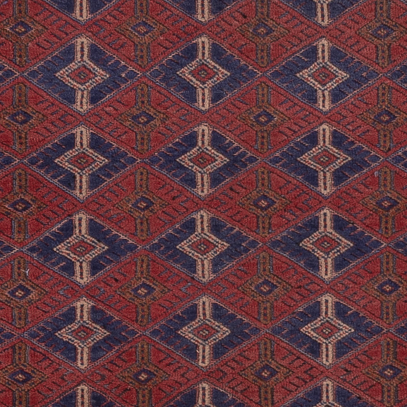 Kelim Rug - Oriental - 194 x 156 cm - dark red