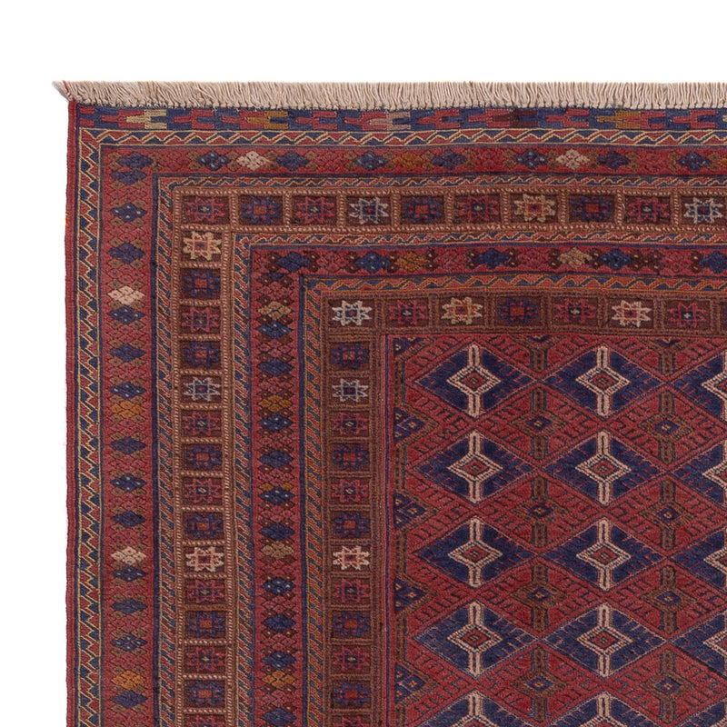 Kelim Rug - Oriental - 194 x 156 cm - dark red