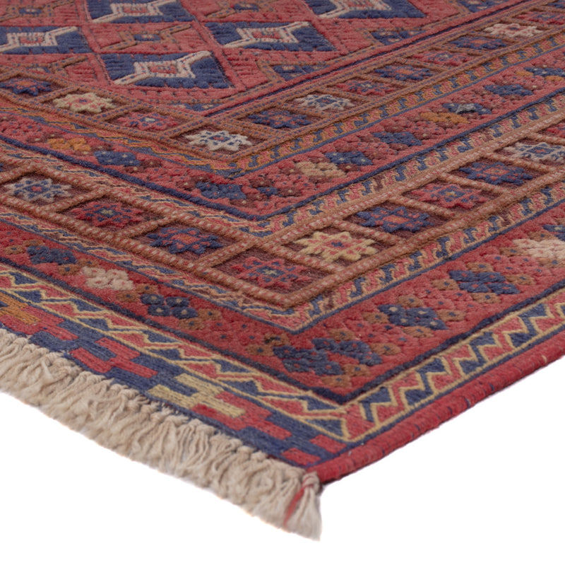 Kelim Rug - Oriental - 194 x 156 cm - dark red