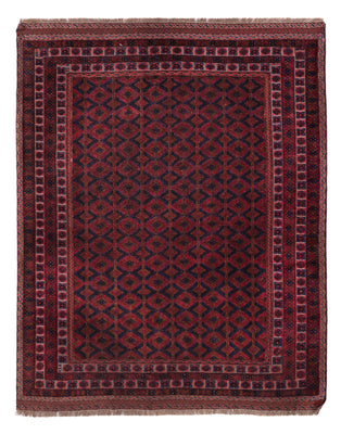 Kelim Rug - Oriental - 190 x 152 cm - dark red